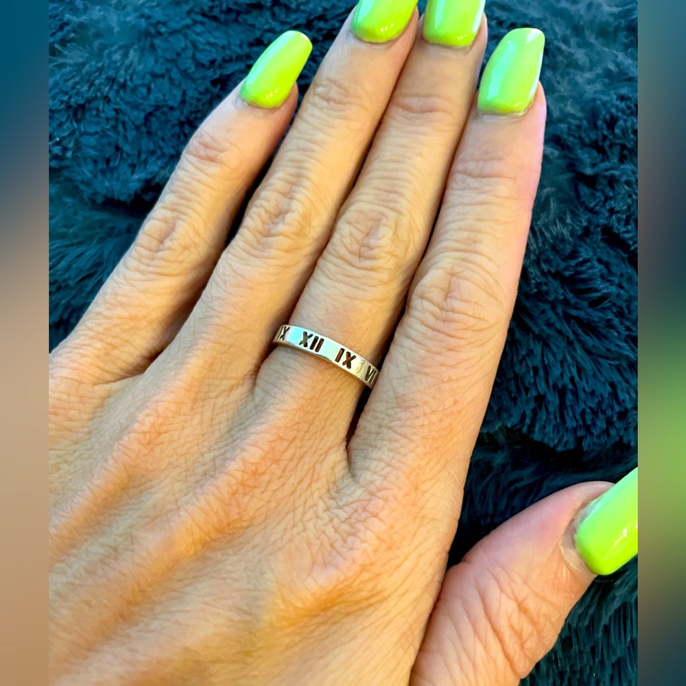 Tiffany Atlas Ring Size 7
